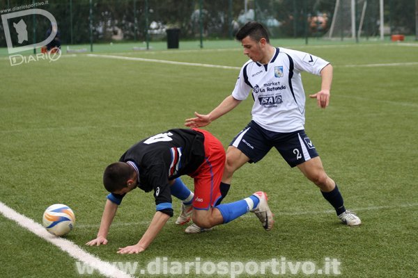 Riccardo Pirisi contrastato Federico Lecca Riccardo Pirisi contrastato Federico Lecca